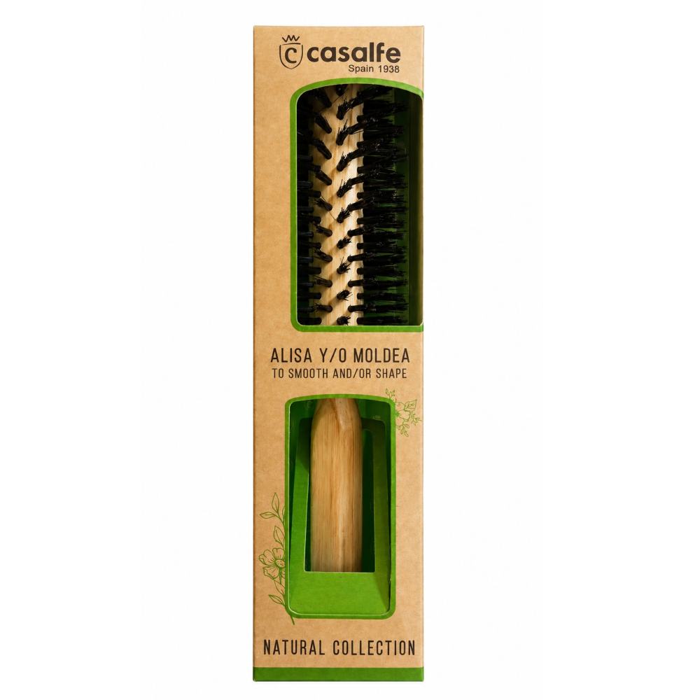 Casalfe Wooden Round Brushes Boar Bristles