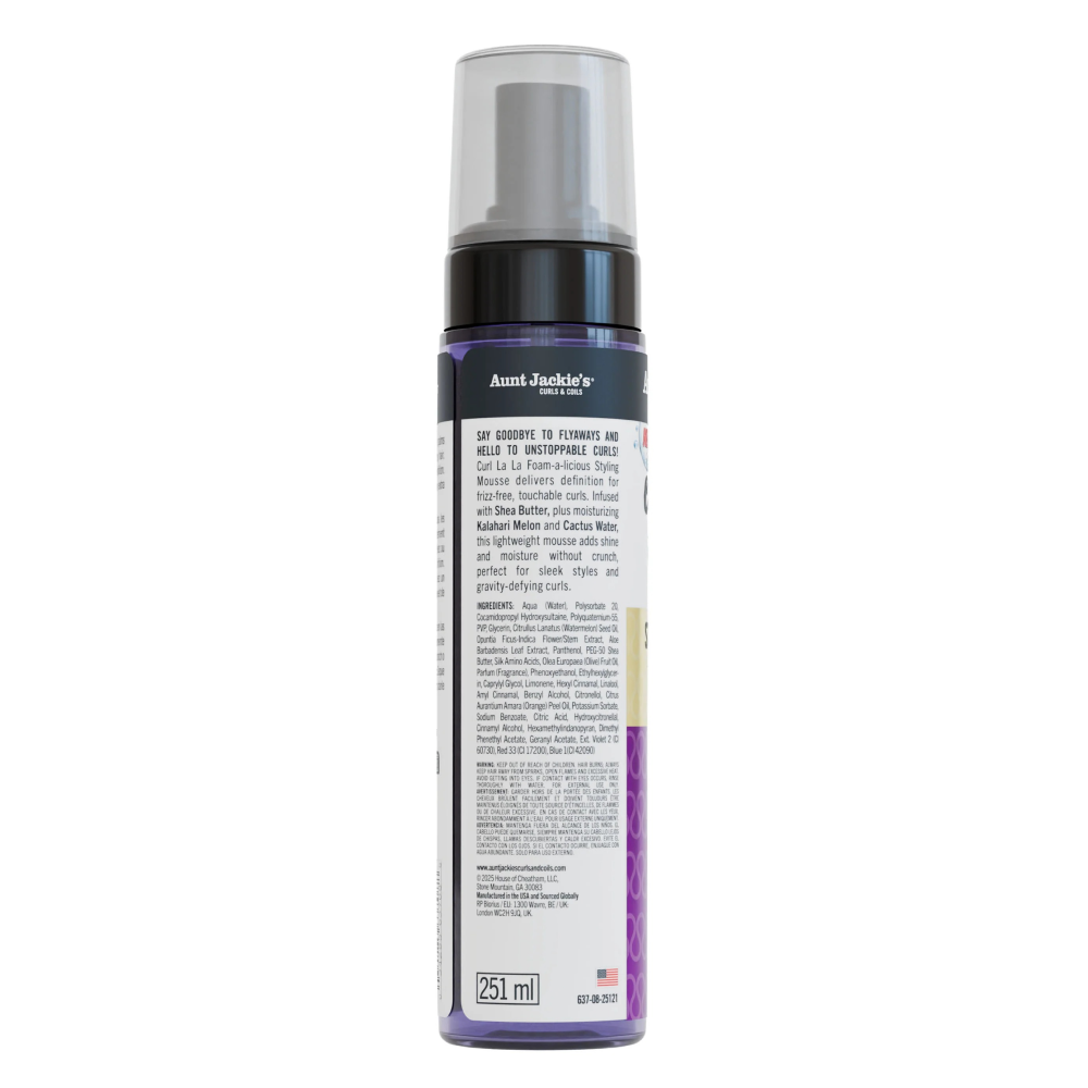 Aunt Jackie's Curl La La Schaum-a-licious Styling Mousse 251ml