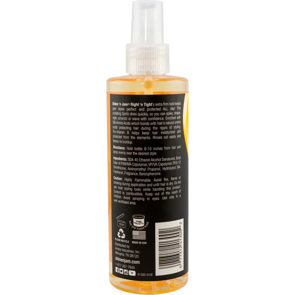 Shine 'n Jam Right 'n Tight Superior Hold Sculpting Spritz 236ml