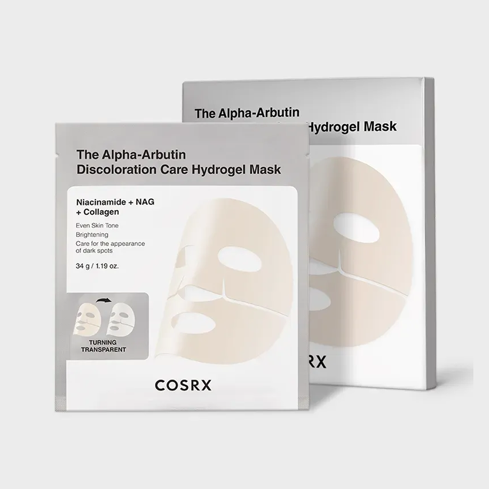Cosrx Arbutin Discoloration Hydrogel Maske | 3er-Pack