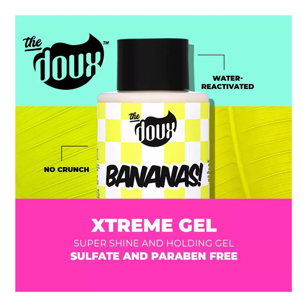 The Doux Banana Xtreme Hold Gel 12oz-Styling Gel-Aladin Beauty