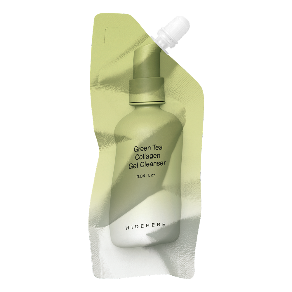 Hidehere Grüner Tee Kollagen Gel-Reiniger 25ml