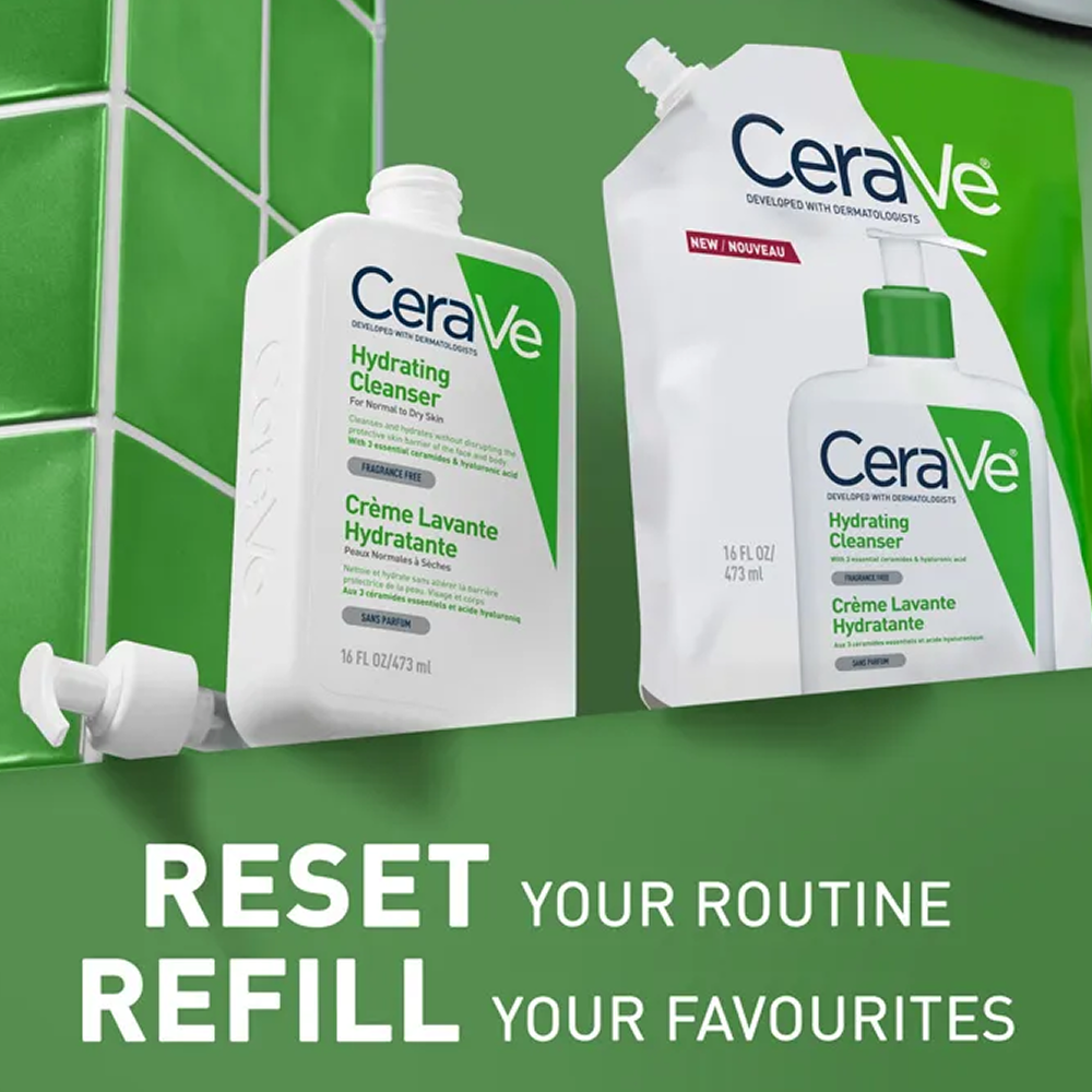 Cerave Feuchtigkeitsspendende Reinigungsemulsion 473ml