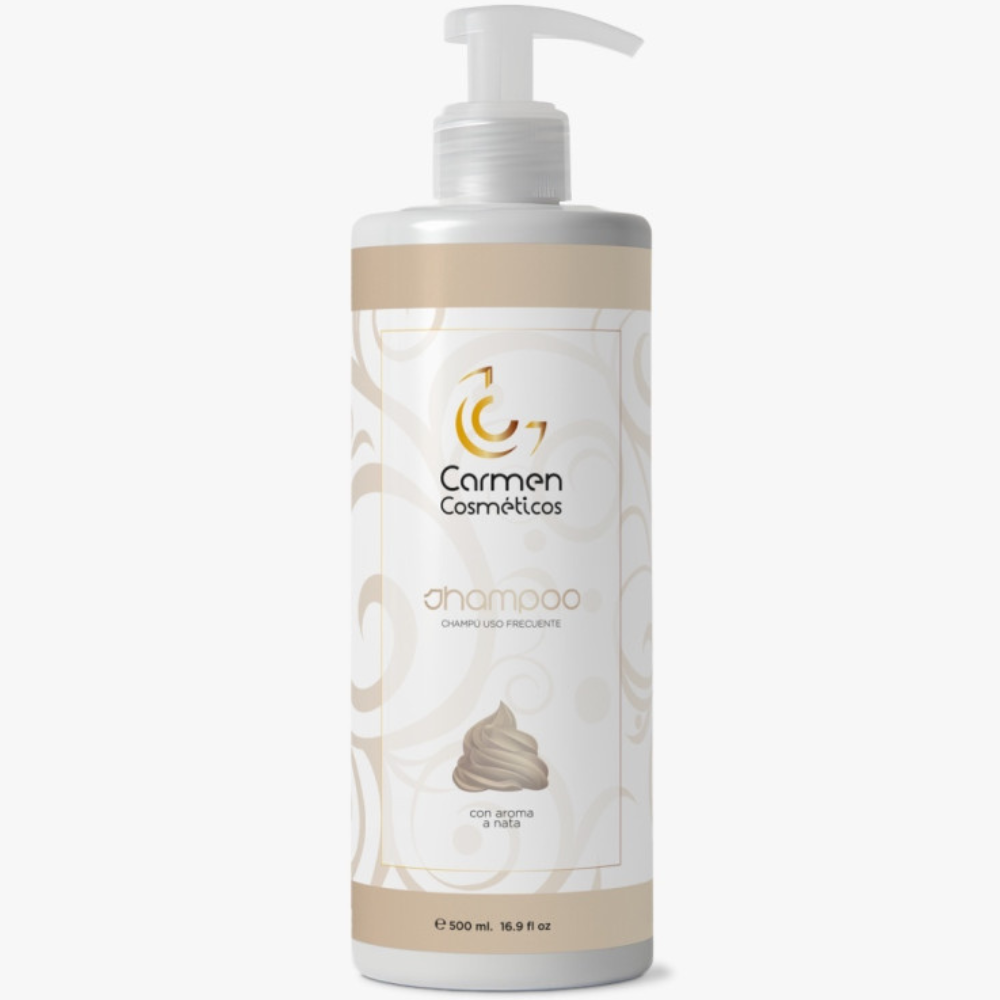 Carmen Cosméticos Daily Shampoo with Cream Scent 500ml