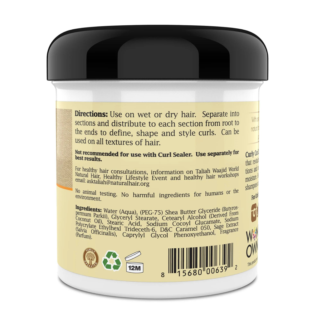 Taliah Waajid CWN Curly Curl Cream-All-Aladin Beauty