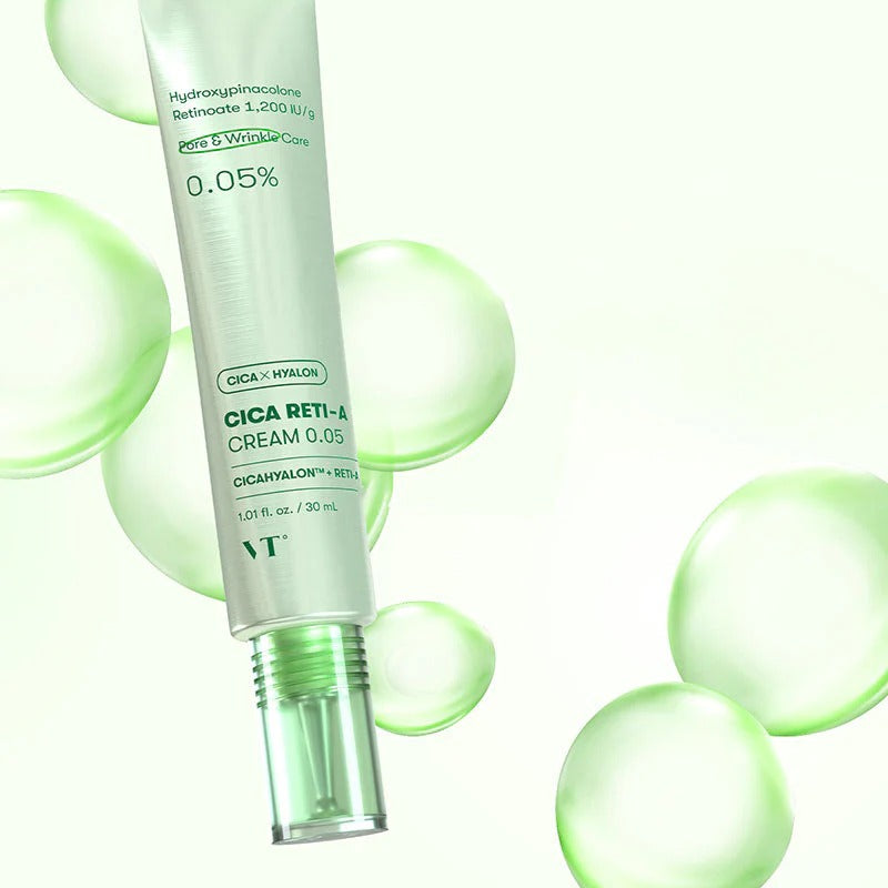 Vt Cosmetics Cica Reti-A Cream 0.05 Retinol Gesichtscreme 30ml