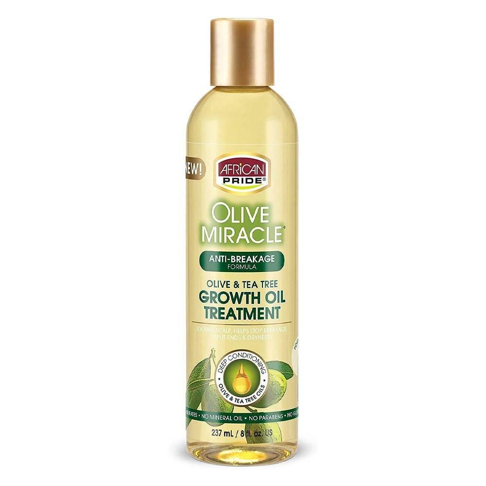 African Pride Olive Miracle Growth Oil 250ml