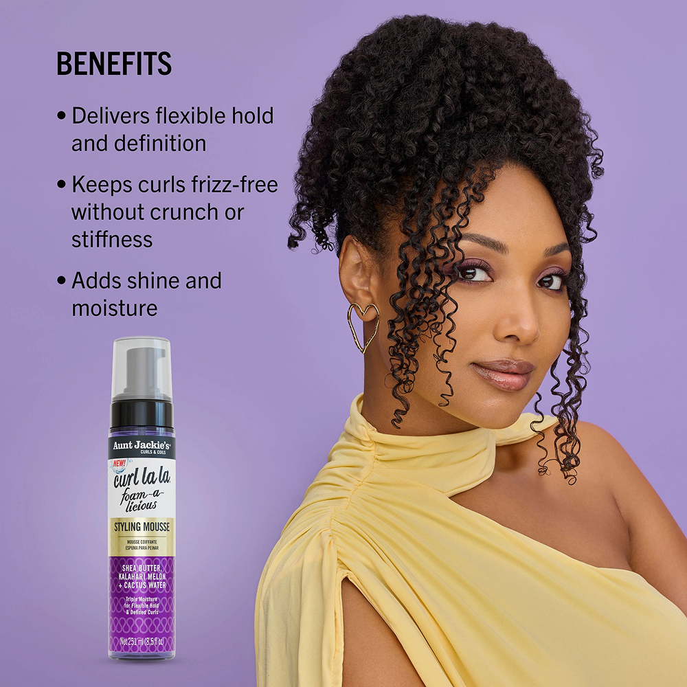 Aunt Jackie's Curl La La Schaum-a-licious Styling Mousse 251ml