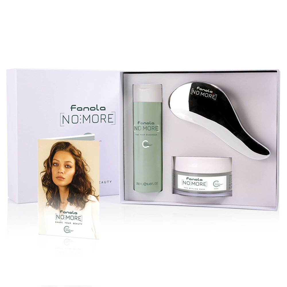 Fanola No More Kit (Das Prep Cleanser + Die Styling Maske + Spezialbürste)