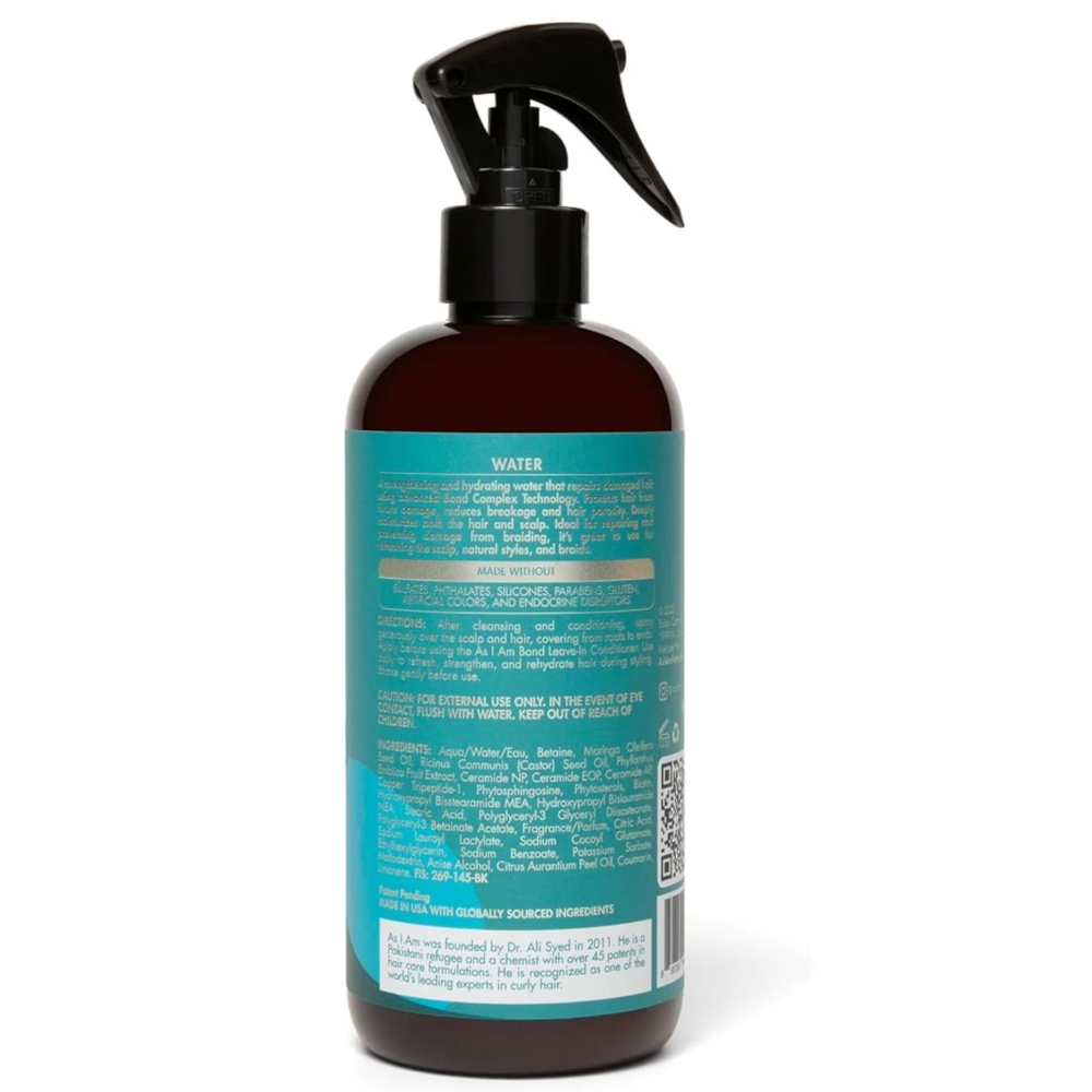 As I Am Bond Water 14oz-Curl Refresher-Aladin Beauty