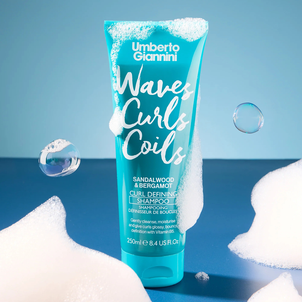 Umberto Giannini Waves, Curls & Coils Shampoo 250ml
