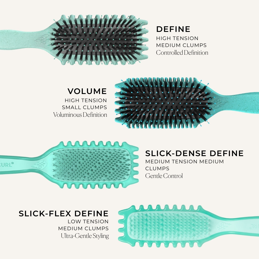 Bounce Curl Slick-Dense Define EdgeLift Brush Teal-Styling Brush-Aladin Beauty