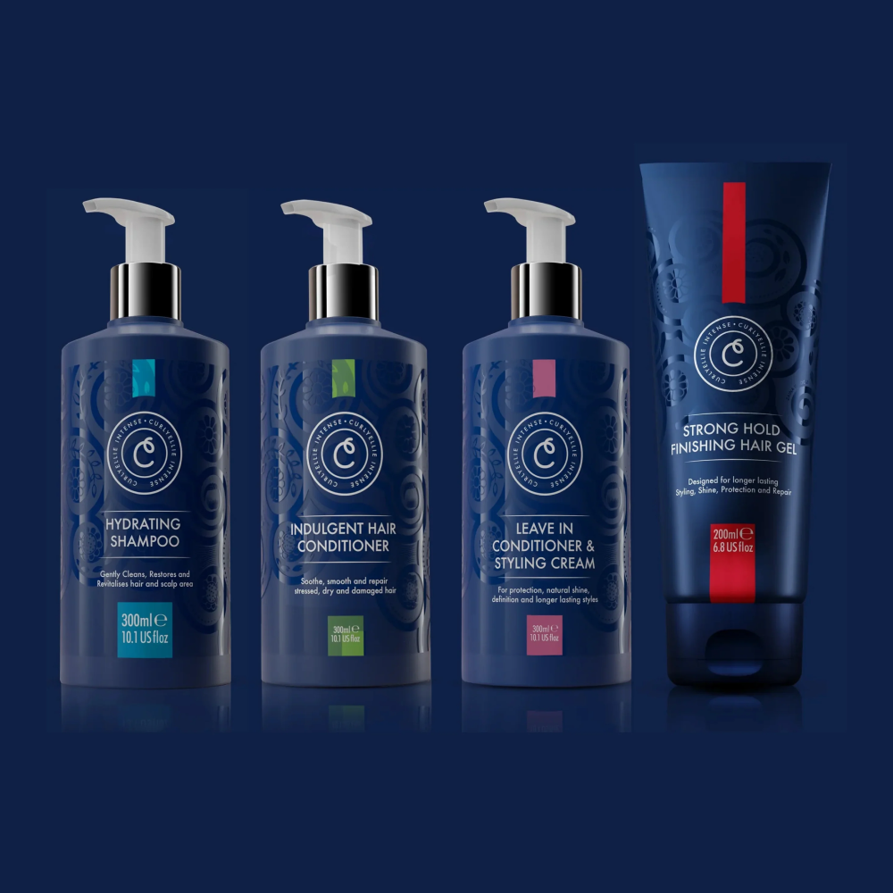 CurlyEllie Intense Leave-In Conditioner & Styling Cream 300ml