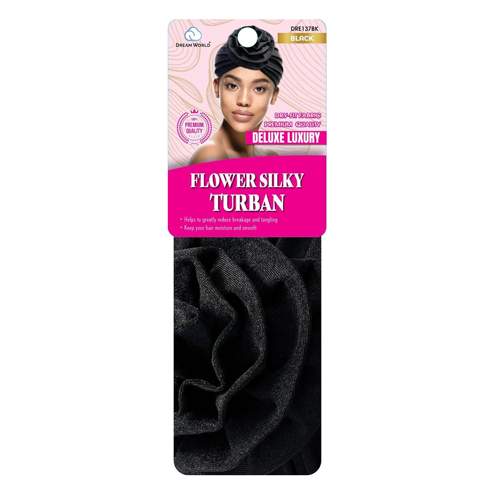 Dream World W-Flower Silky Turban-All-Aladin Beauty