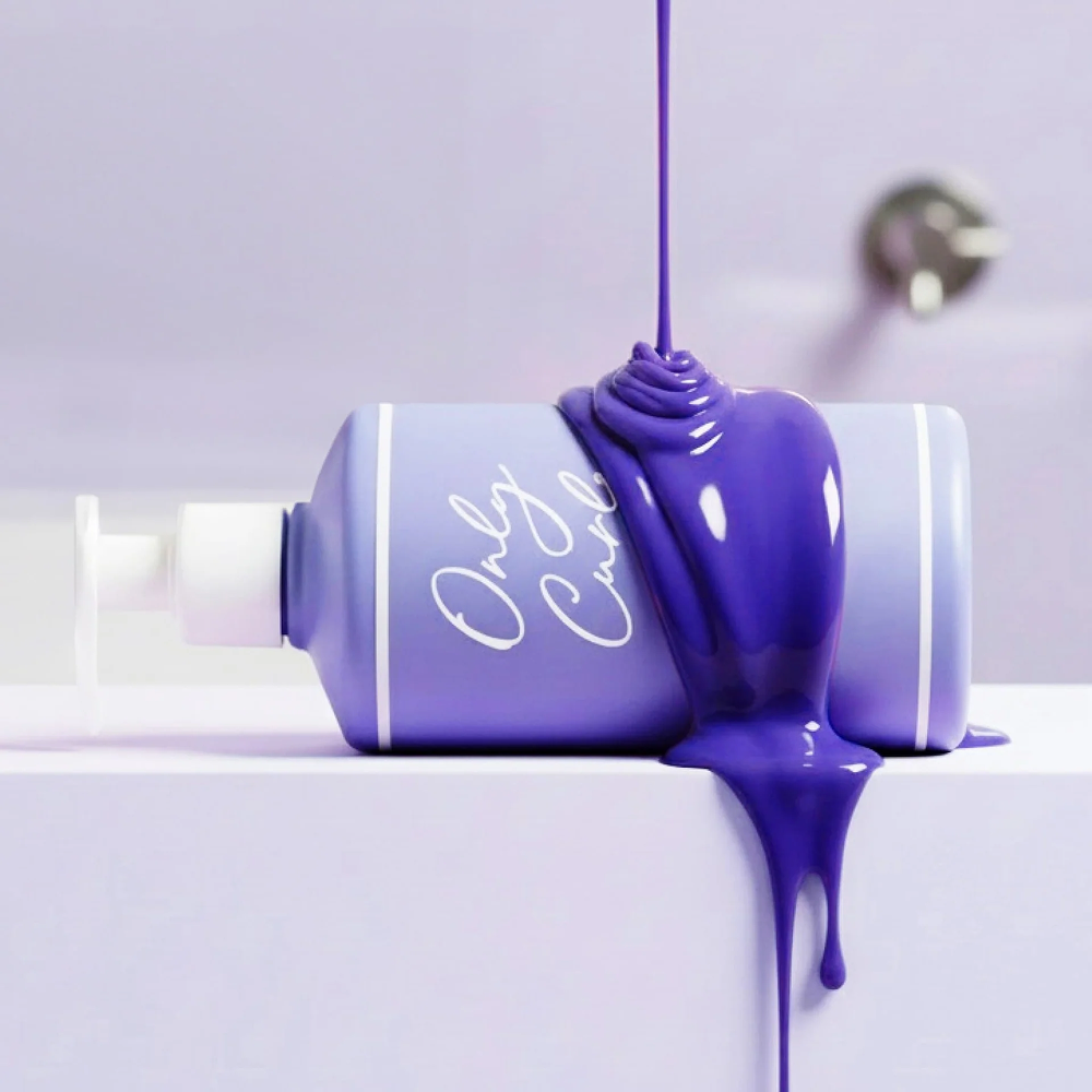 Only Curls Purple Curl Cleansing Duo - For Blonde and Silver Curls