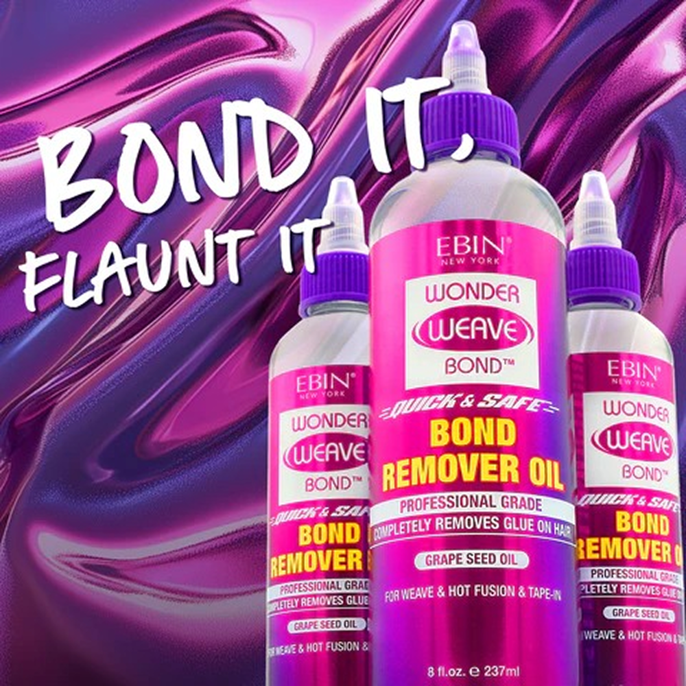 Ebin Wonder Weave Bond Remover Oil Clear 120ml-All-Aladin Beauty