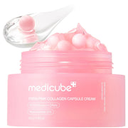 Medicube Medicube Pdrn Pink Collagen Capsule Cream 55g-Collagen Glow Moisturizer-Aladin Beauty