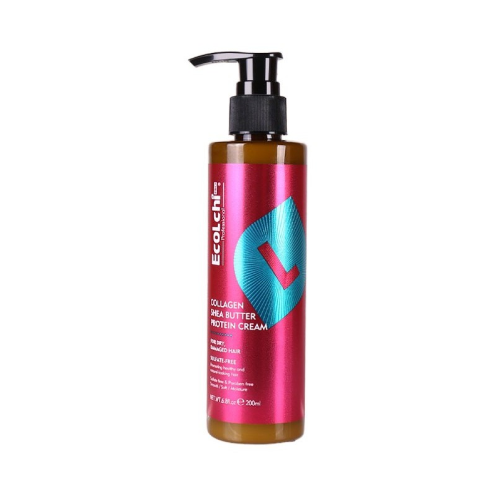 Ecolchi Moisture Collagen Sheabutter Lockencreme 200ml