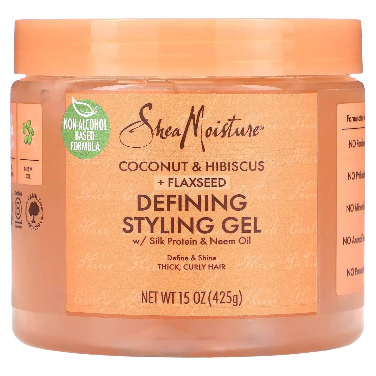 Shea Moisture Coconut & Hibiscus Defining Styling Gel 425g