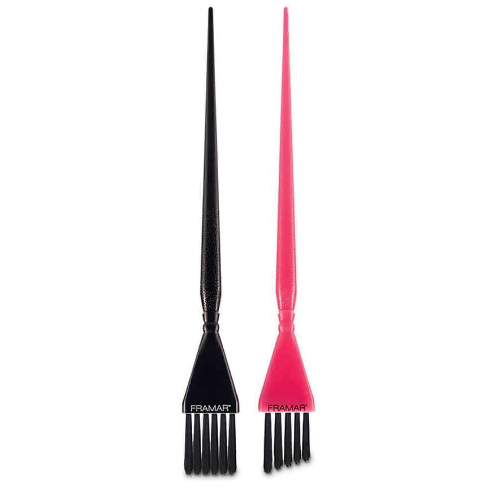 Framar Balayage Farbpinsel-Set Pink und Schwarz