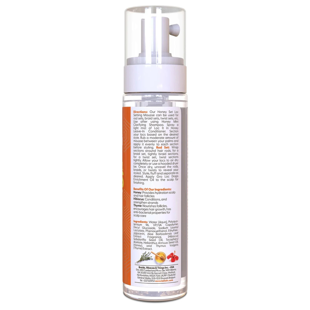 Taliah Waajid Love My Locs - Honey Set Loc Setting Mousse 237ml-All-Aladin Beauty