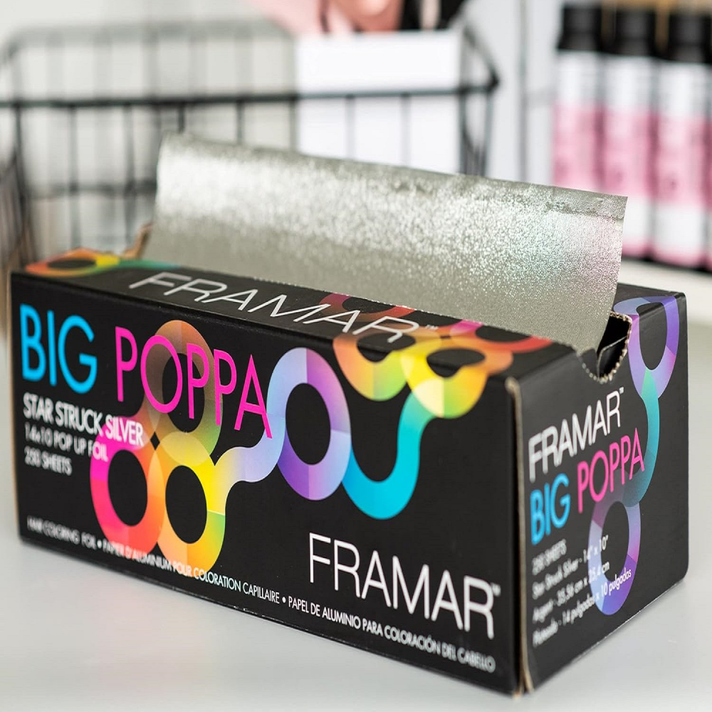 Framar 10x14 Big Poppa Star Struck Silberfolie 250 Blatt