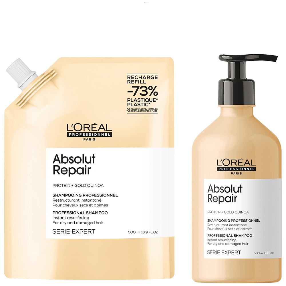 L'Oréal Professionnel Absolut Repair Professionelles Shampoo Nachfüllpackung 500ml