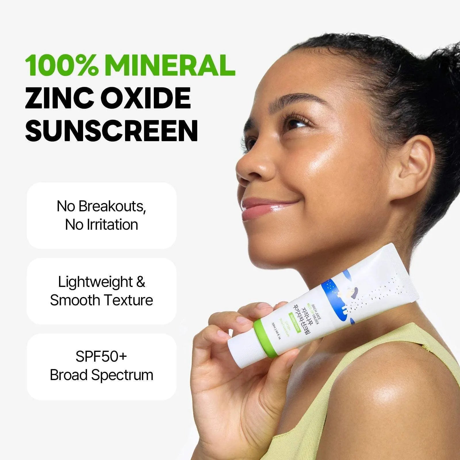 Round Lab Moisture Mild-Up Sonnencreme 50ml