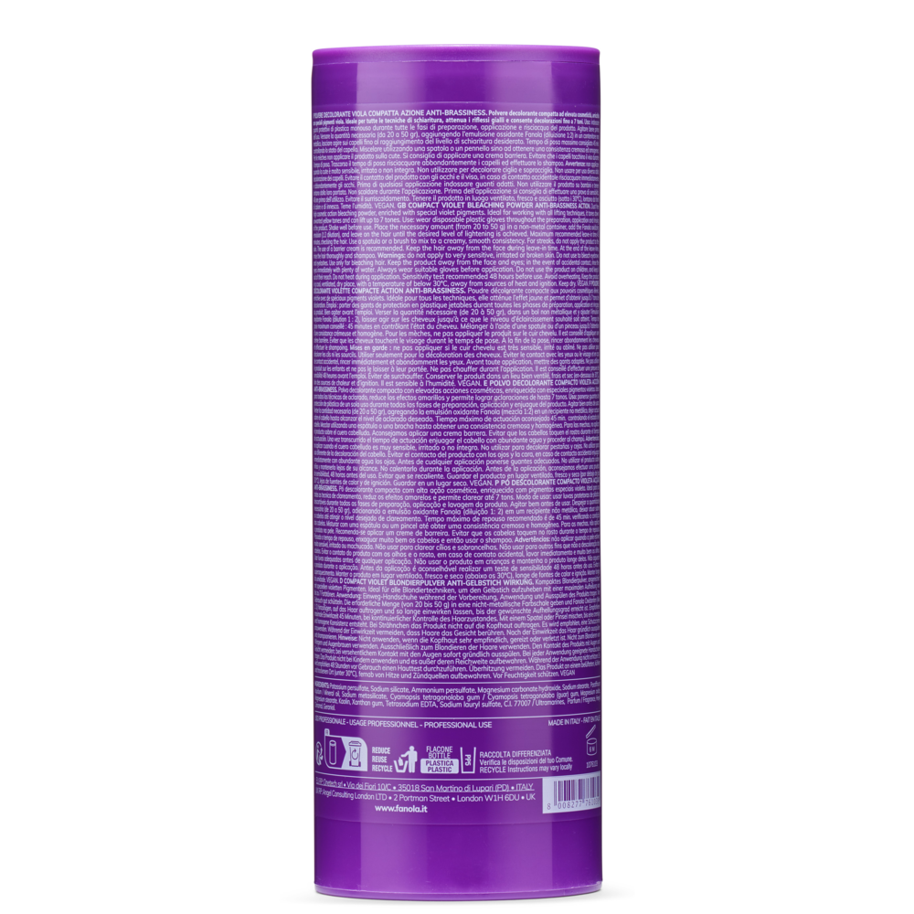 Fanola No Yellow Kompaktes Bleichpulver 450g