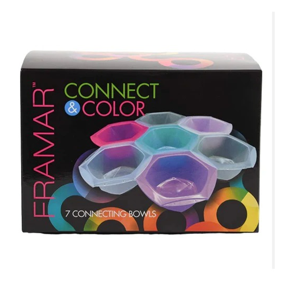 Framar Connect & Color Mixing Bowls Set 7 Mehrfarbig