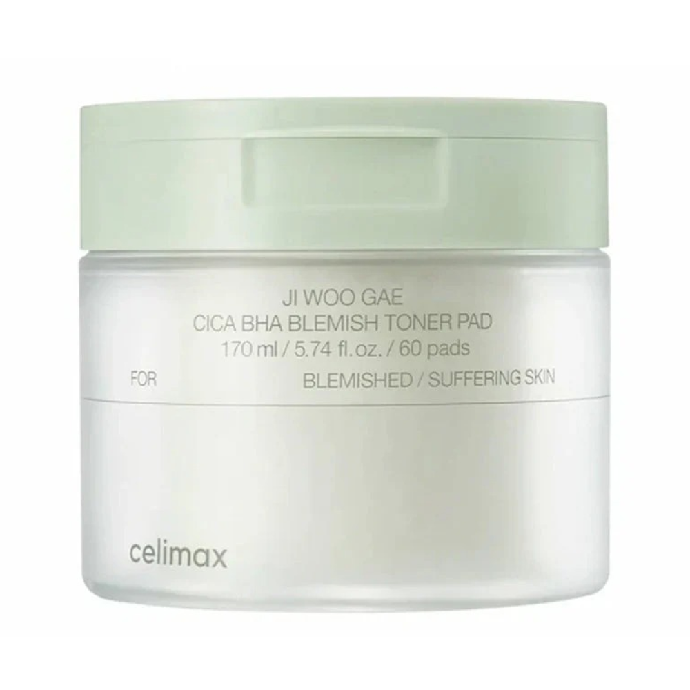 Celimax Cica BHA Blemish Toner Pad 60 Pads