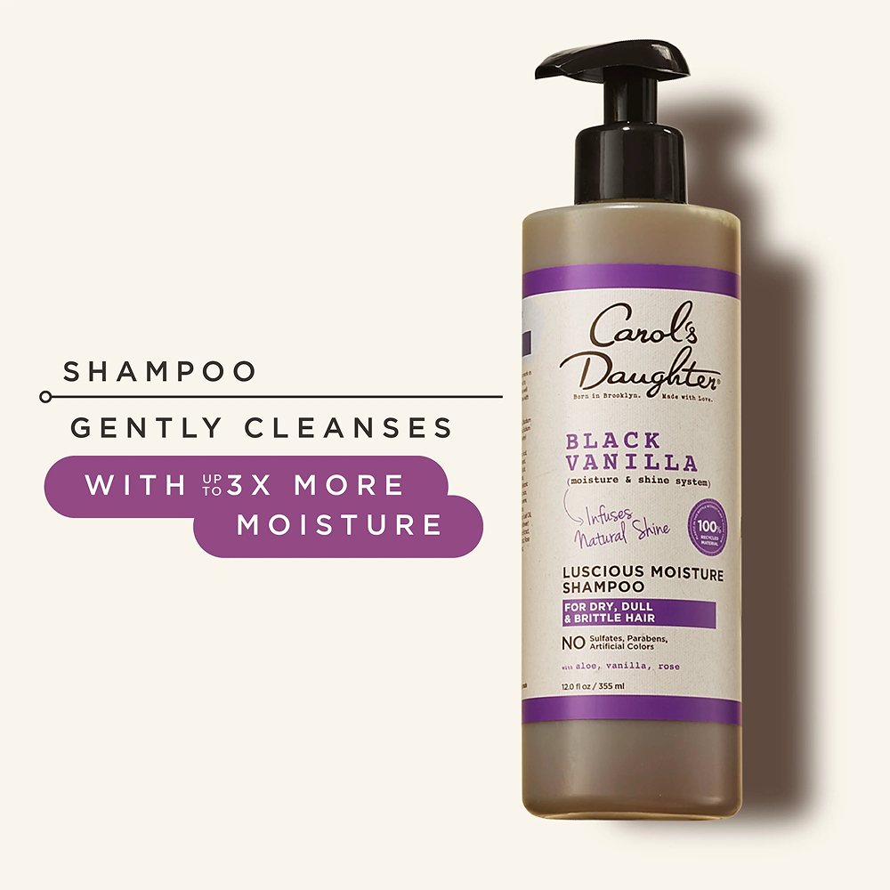 Carols Daughter Black Vanilla Moisture & Shine Shampoo 12oz-All-Aladin Beauty