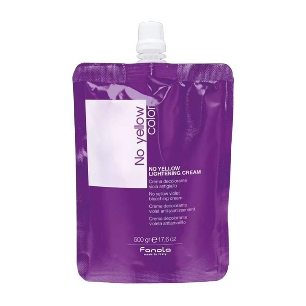 Fanola Violett Anti-Gelbstich Bleichcreme 500g