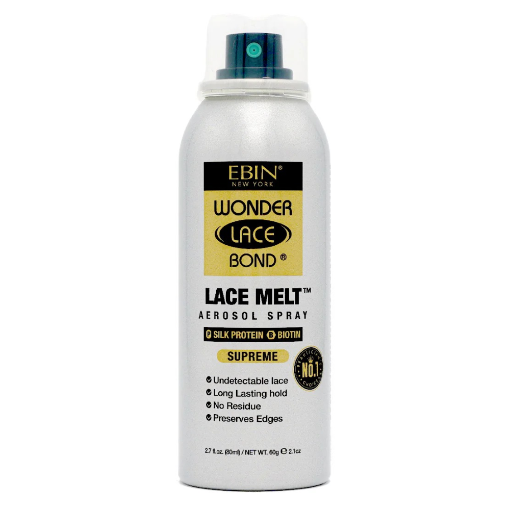 Ebin Wonder Lace Bond Melting Spray Silk Protein & Biotin 80ml-All-Aladin Beauty