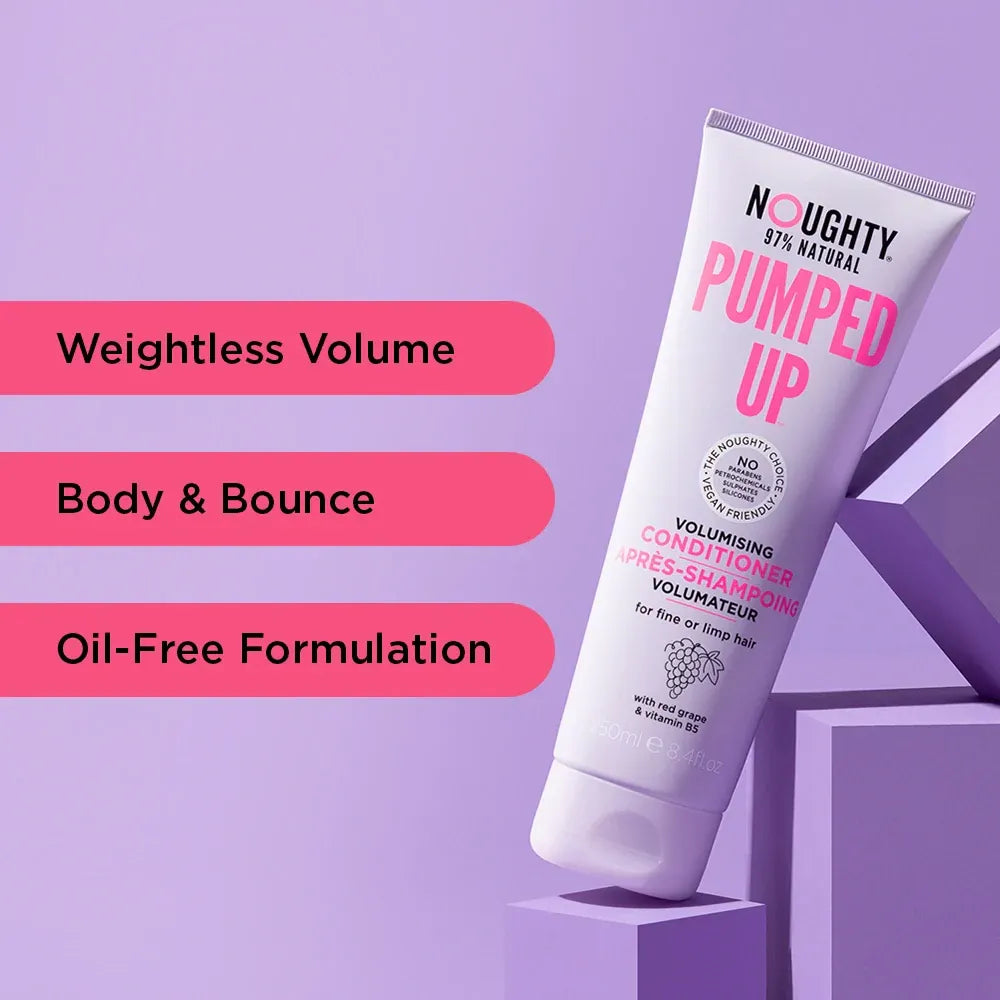 Noughty Pumped Up Volumising Conditioner 250ml