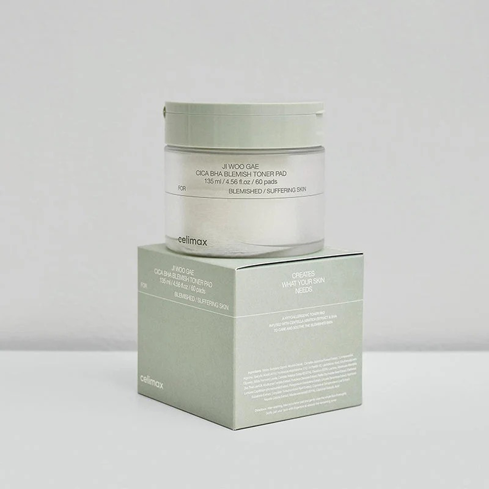 Celimax Cica BHA Blemish Toner Pad 60 Pads