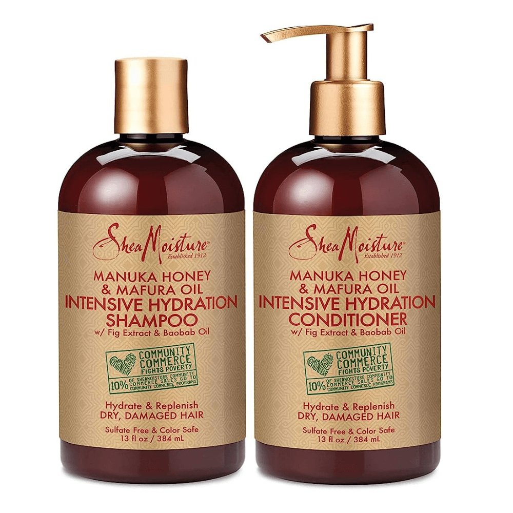 Shea Moisture Manuka Honey & Mafura Oil Shampoo and Conditioner Pack
