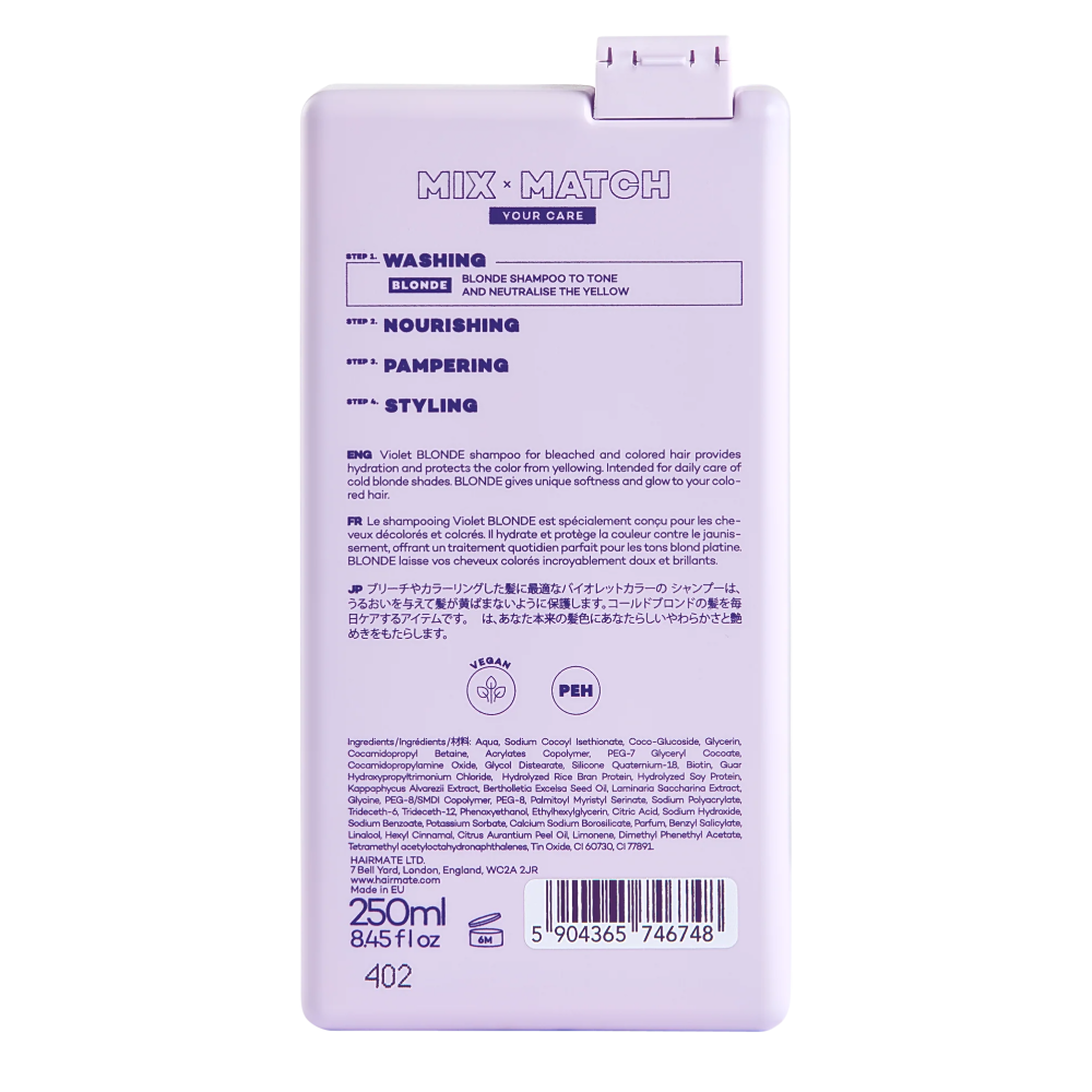 Hairmate Blond-Shampoo 250ml