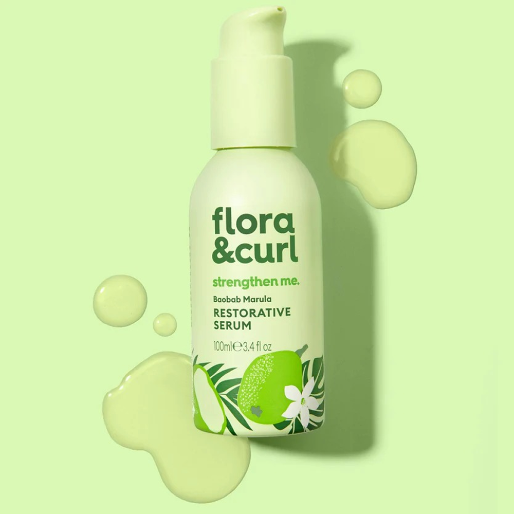 Flora & Curl Baobab Marula Aufbauendes Serum 100ml