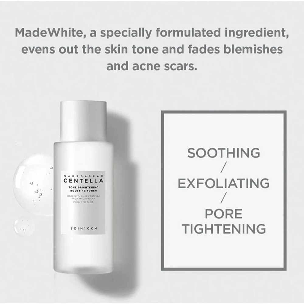 Skin1004 Madagascar Centella Tone Brightening Boosting Toner 210ml