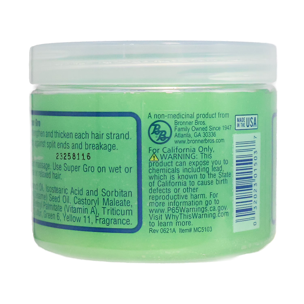 Bronner Brothers Super Gro Maximum 6oz-All-Aladin Beauty
