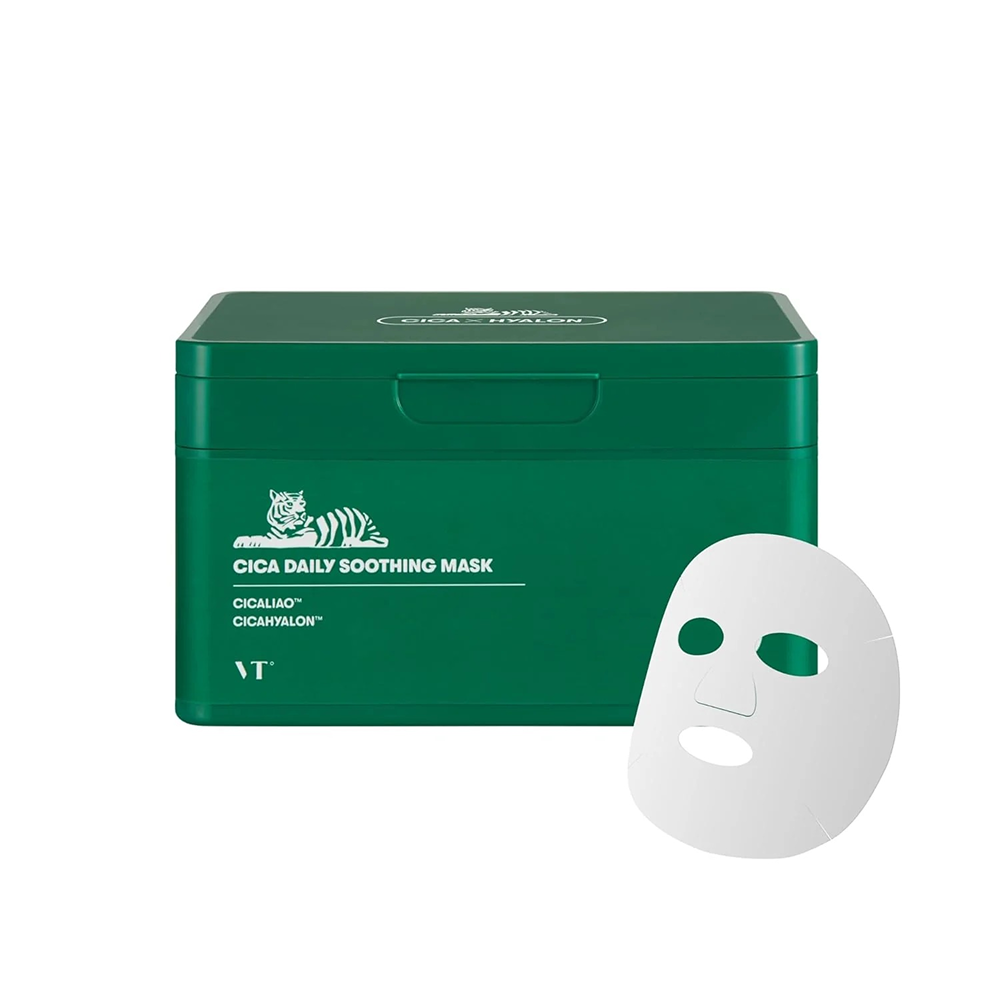 Vt Cosmetics Cica Daily Soothing Mask - 30 Blatt