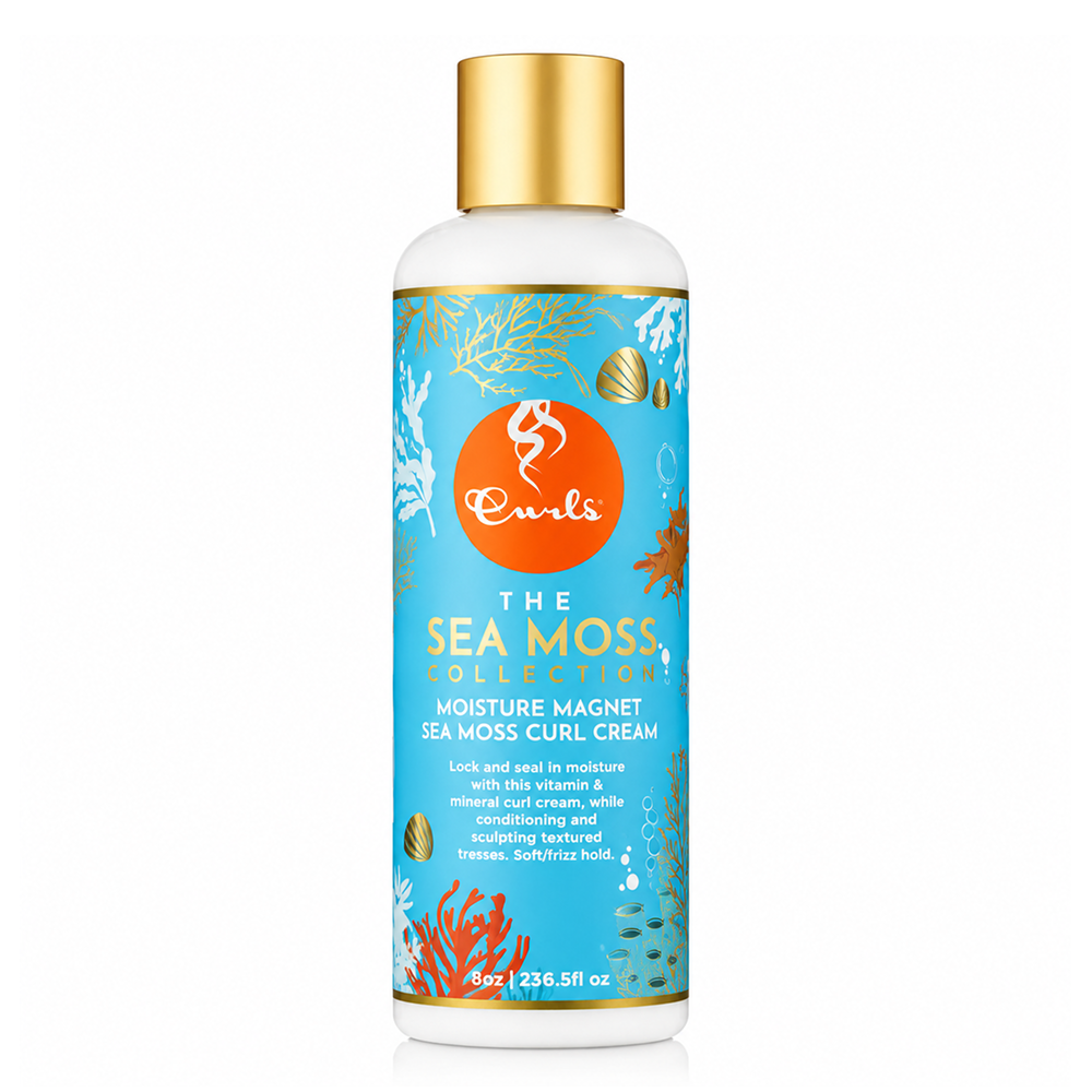 Curls Sea Moss Moisture Magnet Cream 8oz-All-Aladin Beauty