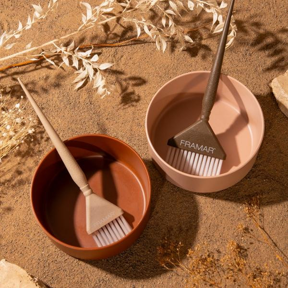Framar Bambusschalen Neutrals Terra 2er-Pack