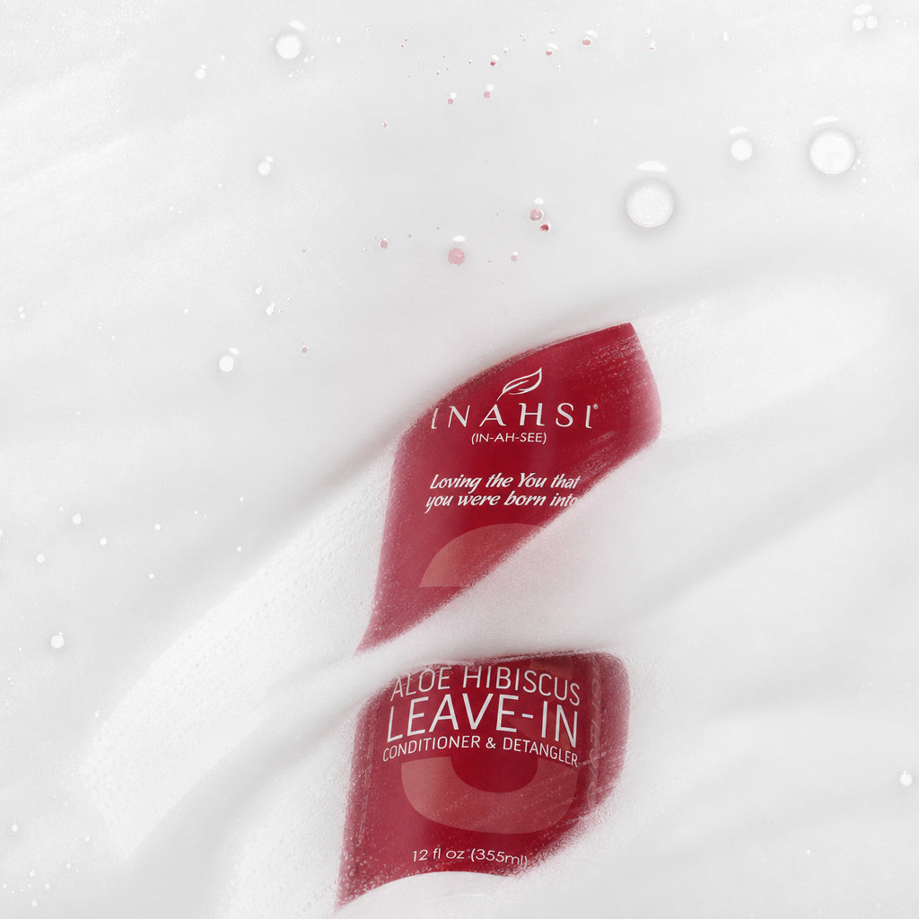 Inahsi Naturals Aloe Hibiskus Leave-In Conditioner & Entwirrer