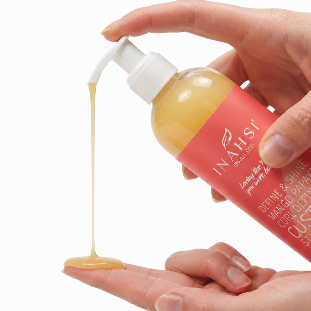 Inahsi Naturals Define & Shine Mango Papaya Lockencreme