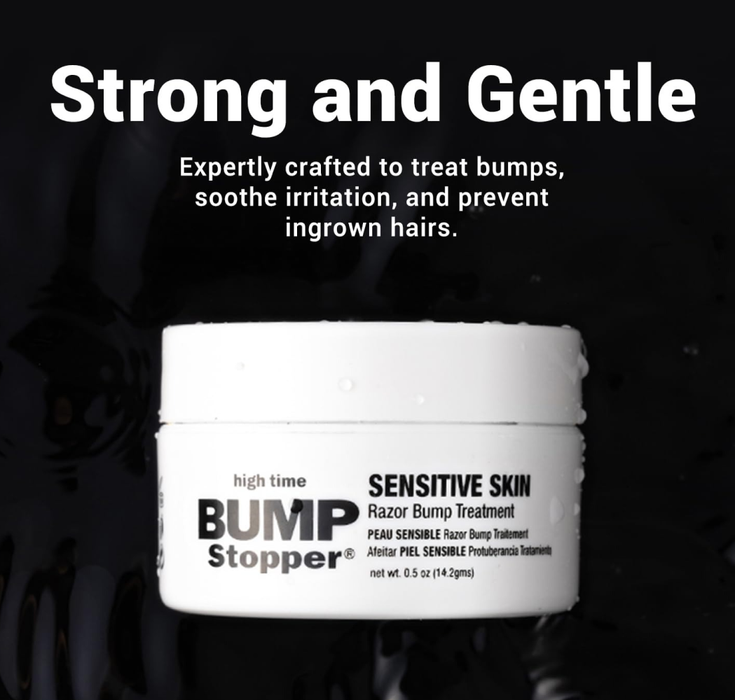 High Time Bump Stopper Treatment 1 Sensitive Labelled 14.2g-Razor Bump Elixir-Aladin Beauty