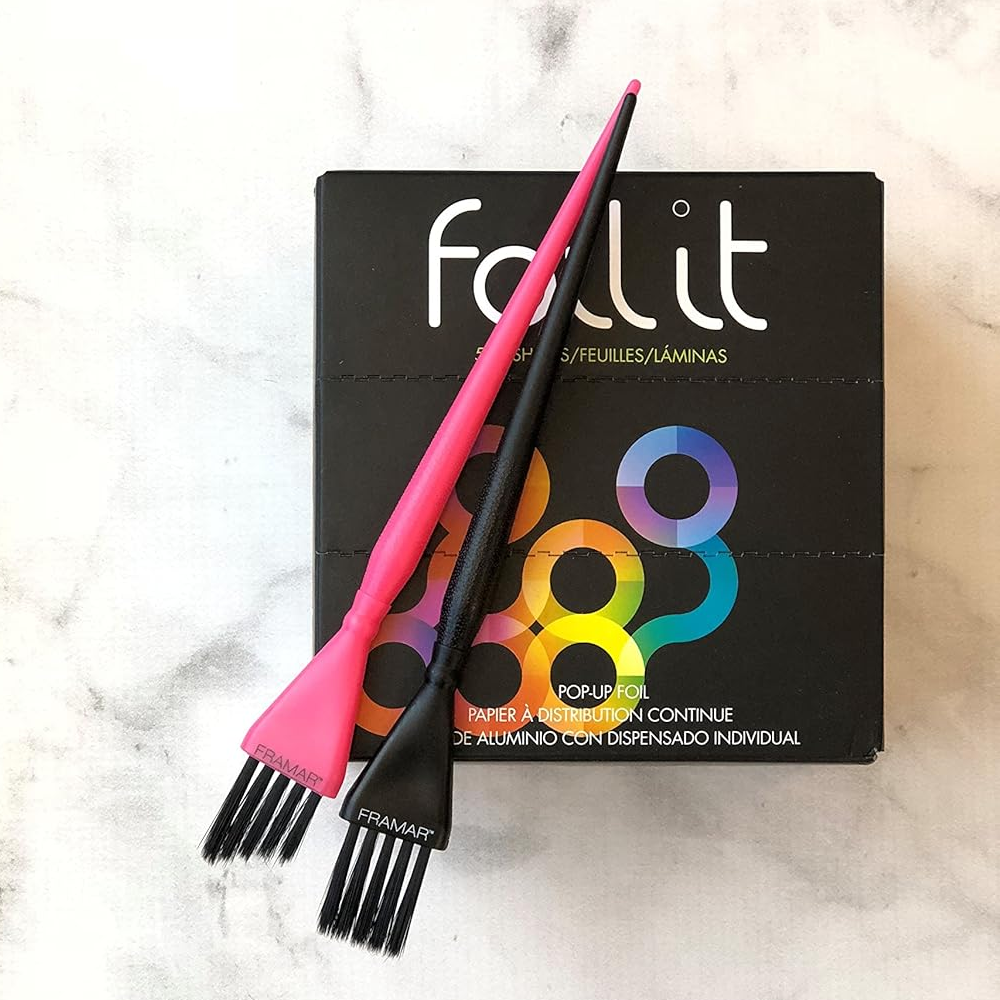 Framar Balayage Farbpinsel-Set Pink und Schwarz