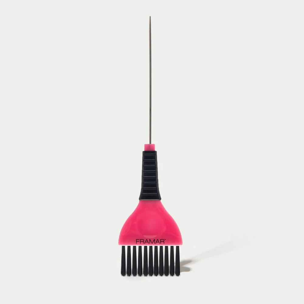 Framar Color Brush mit spitzem Stiel Rosa