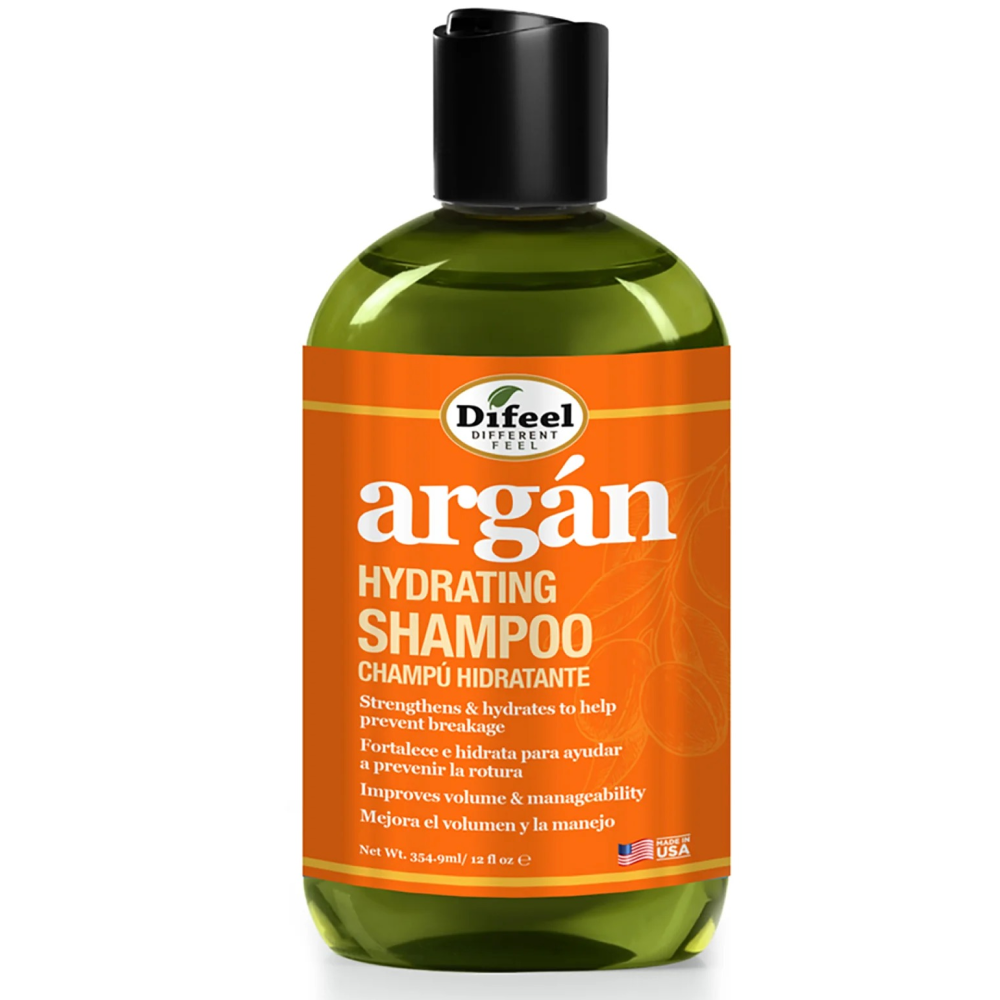 Difeel SP Argan Hydrating Shampoo 12oz-All-Aladin Beauty